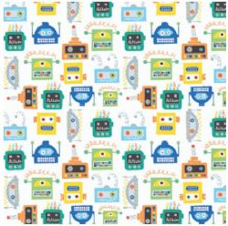 PAPIER D'EMBALLAGE - ROBOTS